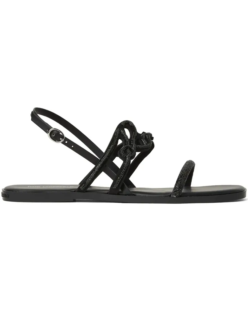 Karl Lagerfeld Olympia Signa Sandalen - Schwarz Schwarz