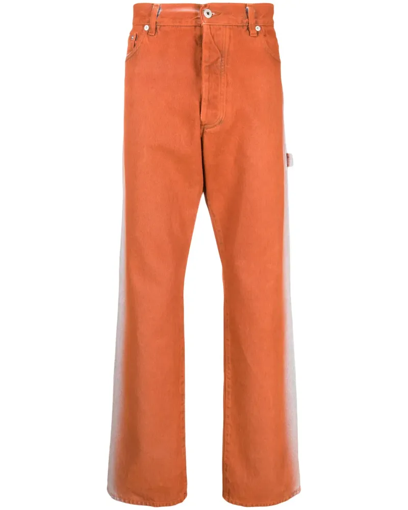 Heron Preston Straight-Leg-Jeans mit Farbverlauf - Orange Orange