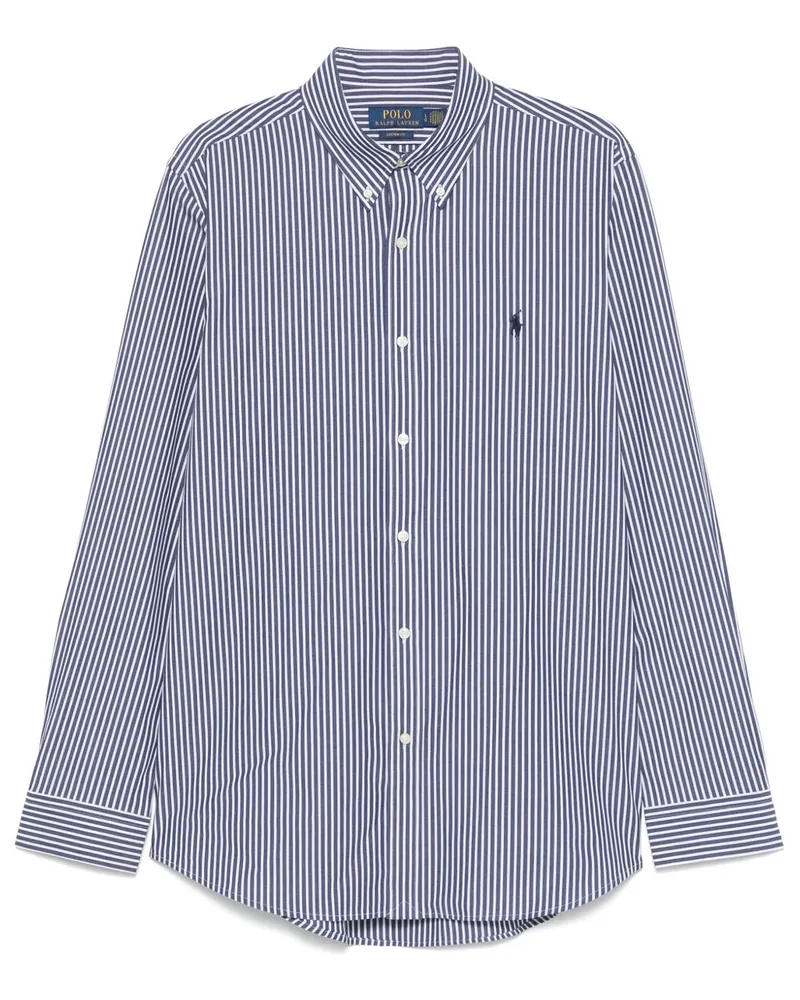 Ralph Lauren Hemd mit Nadelstreifen - Blau Blau