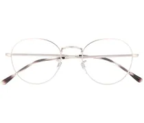 Brille mit rundem Gestell - Silber
