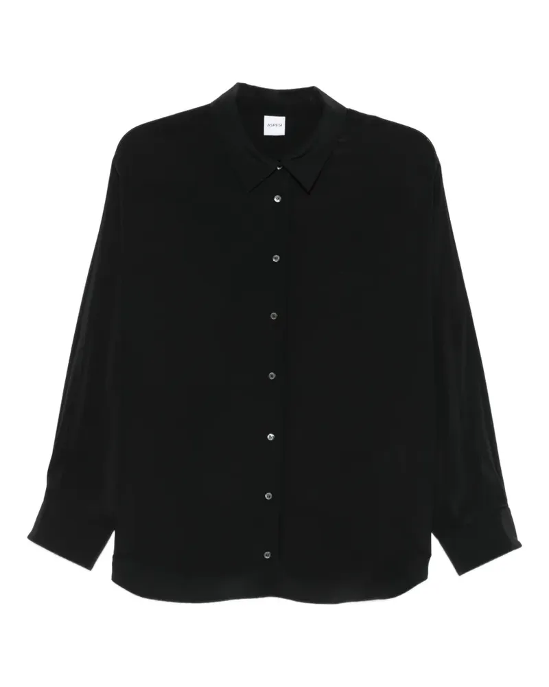 ASPESI button-up shirt - Schwarz Schwarz