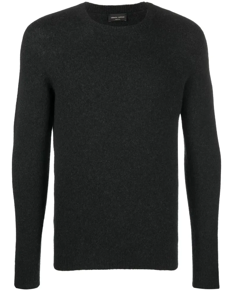 Roberto Collina Gestrickter Pullover - Schwarz Schwarz