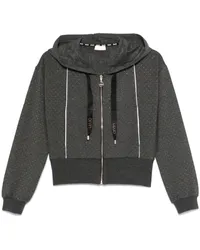 Liu Jo Hoodie mit Nieten Grau