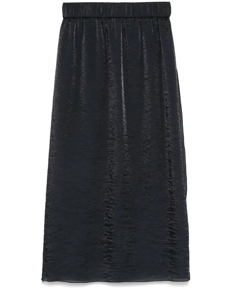 Peserico Midirock aus Organza - Blau Blau
