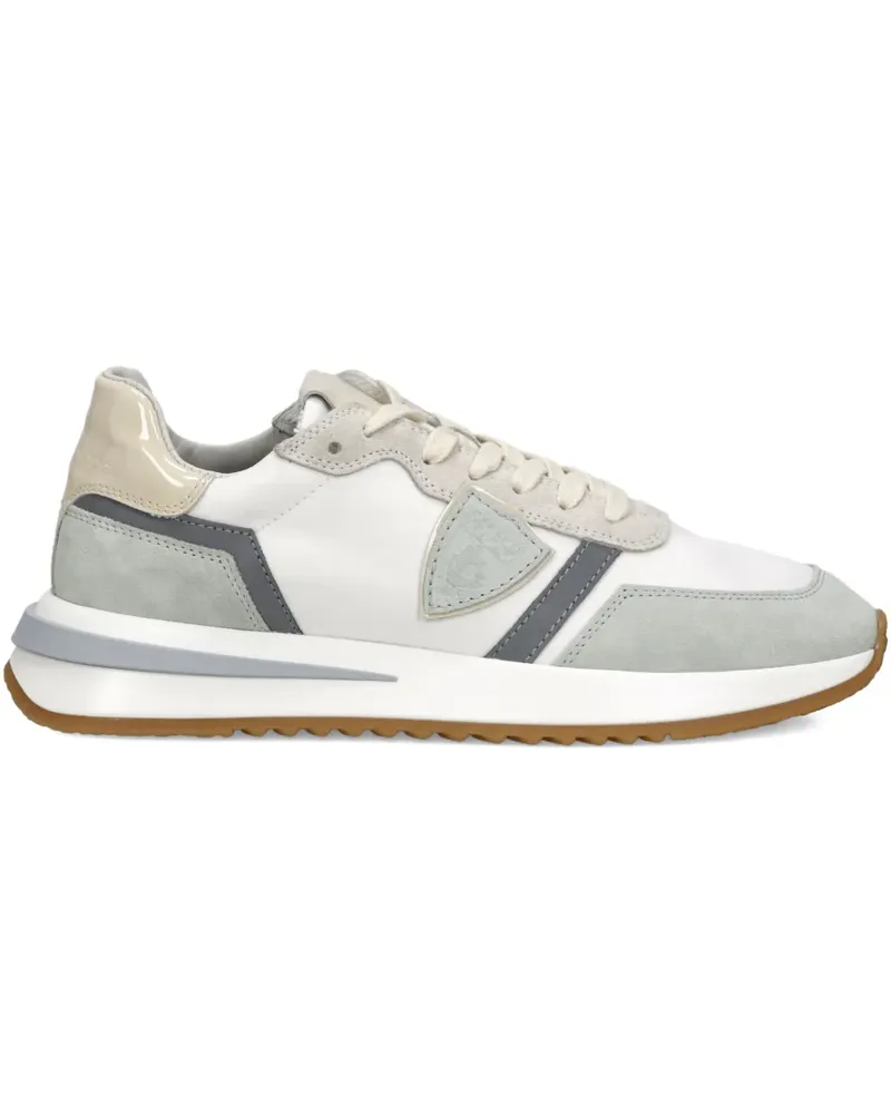 Philippe Model Sneakers mit Wildledereinsätzen - Grau Grau