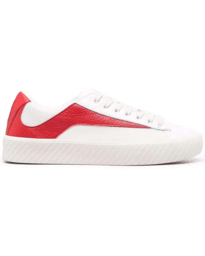 by FAR Sneakers mit Kontrasteinsätzen - Weiß Weiß