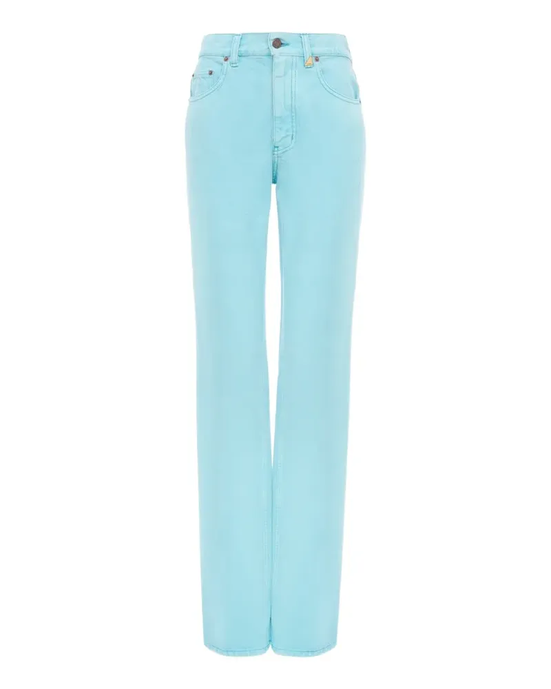 Chloé Gerade Jeans - Blau Blau