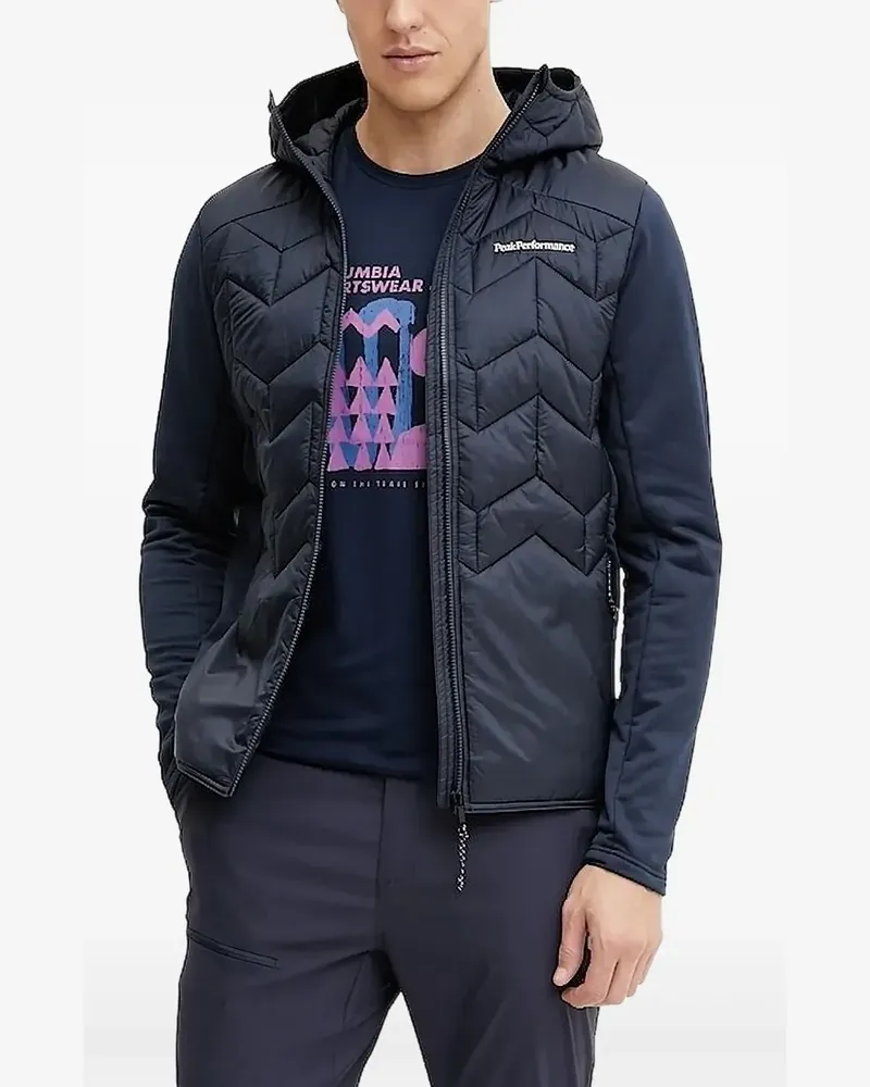 Peak Performance Gesteppte Elevate Kapuzenjacke - Blau Blau