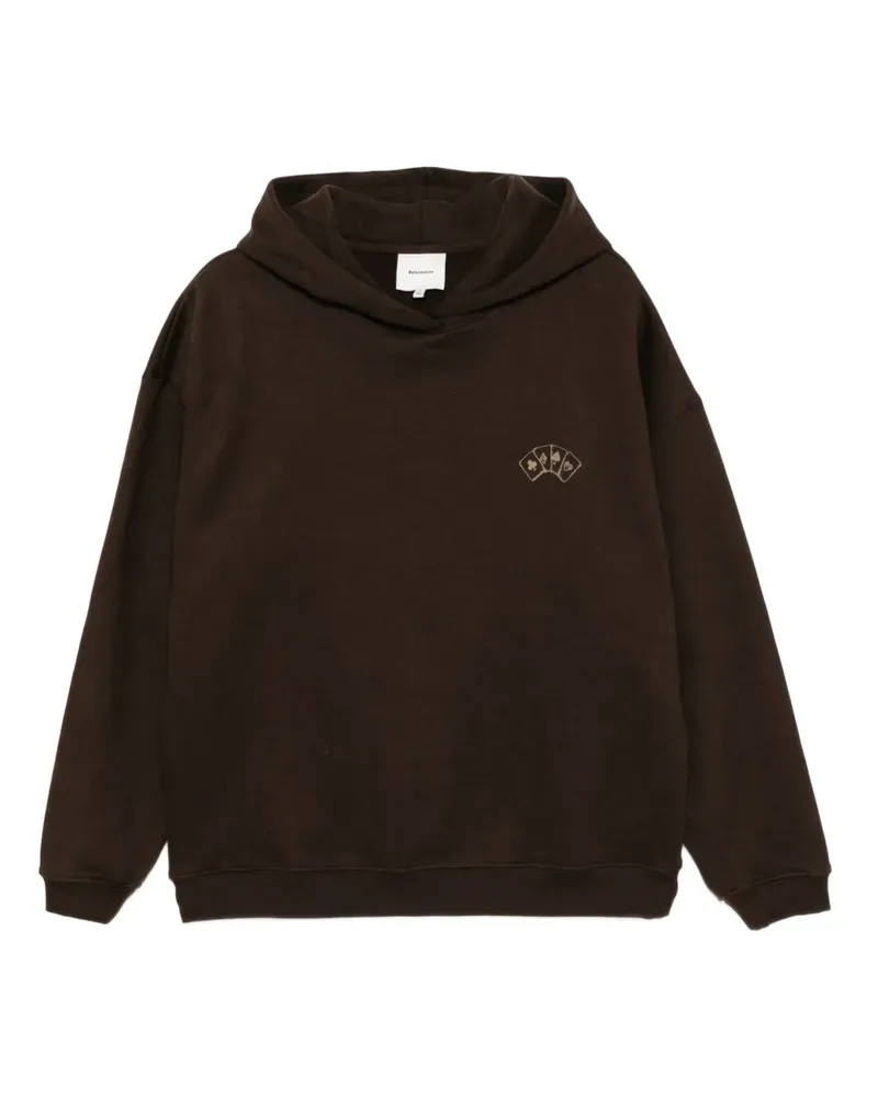 Reformation Tessa Hoodie - Braun Braun