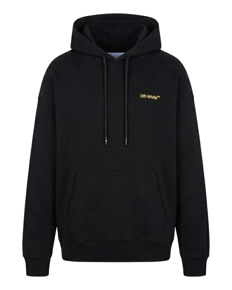 OFF-WHITE Hoodie mit Arrows-Print - Schwarz Schwarz
