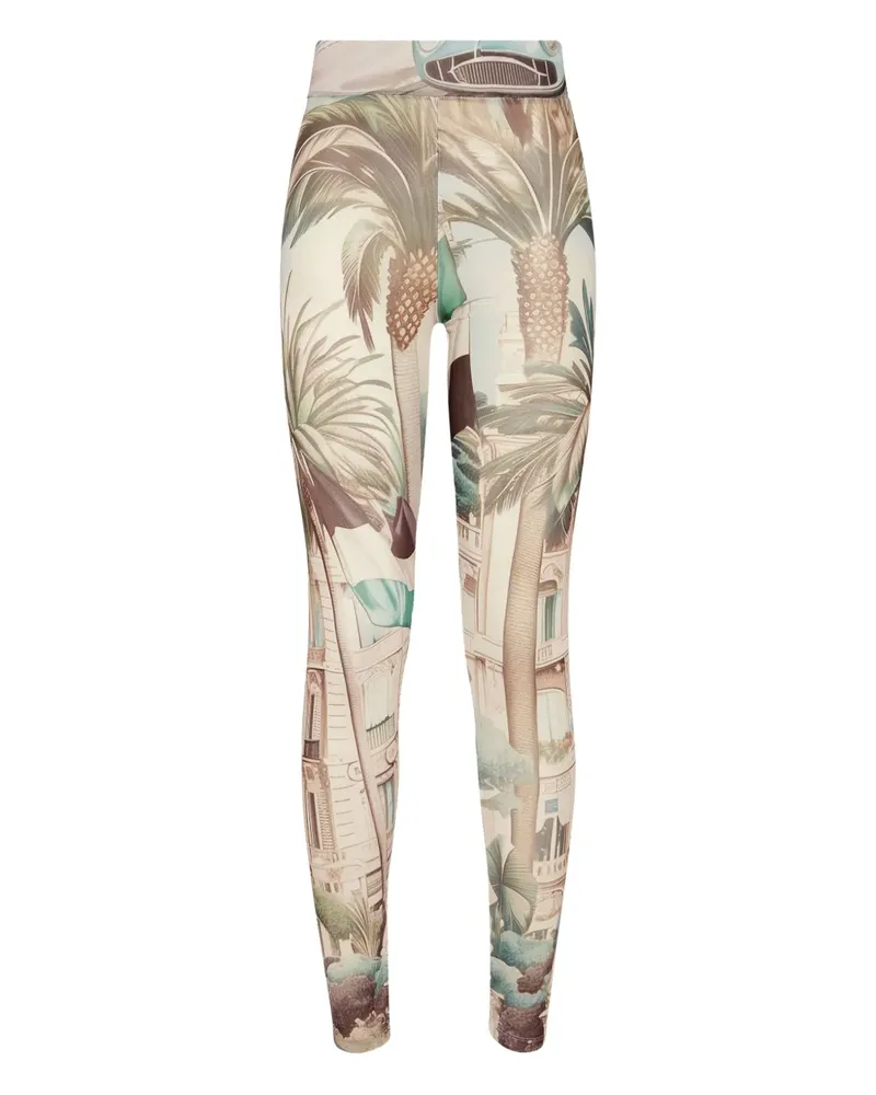 Philipp Plein Racing Leggings - Nude Nude