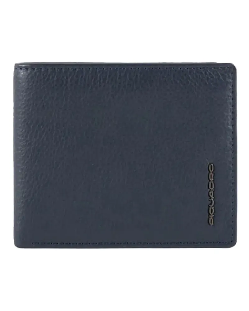 Piquadro Portemonnaie mit Logo - Blau Blau