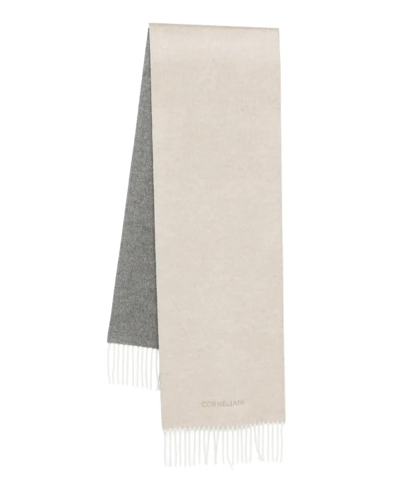 Corneliani Wendbarer Schal - Grau Grau