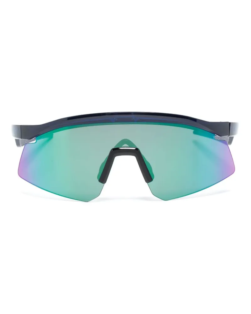 Oakley Hydra Sonnenbrille mit Logo-Print - Blau Blau
