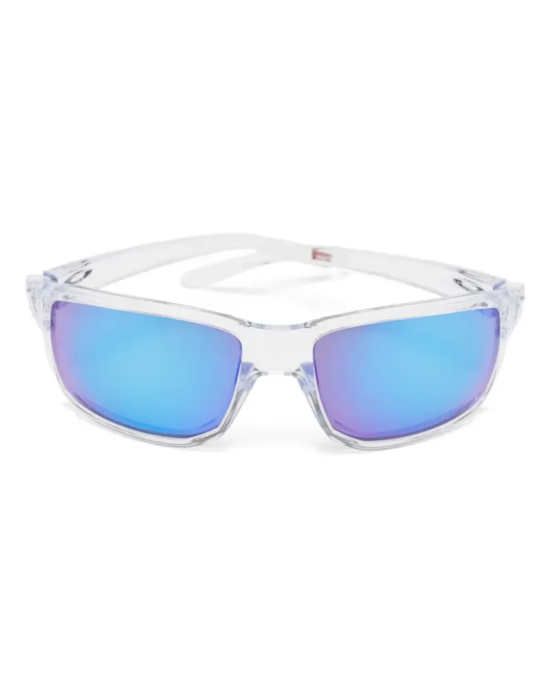 Oakley Sonnenbrille mit eckigem Gestell - Weiß Weiß