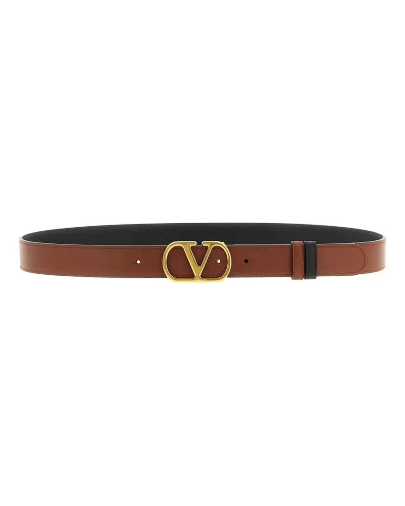 Valentino Garavani Wendbarer VLogo Signature Gürtel - Braun Braun