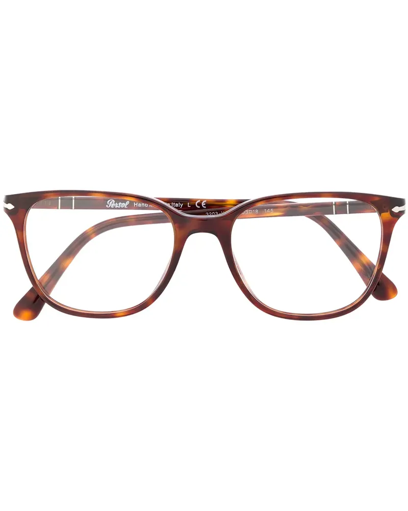 Persol 3203V' Brille in Schildpattoptik - Braun Braun