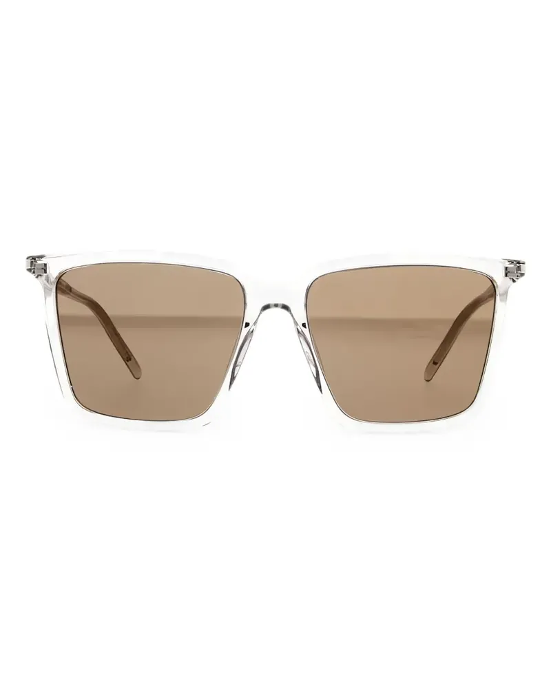 Saint Laurent square-frame sunglasses - Weiß Weiß