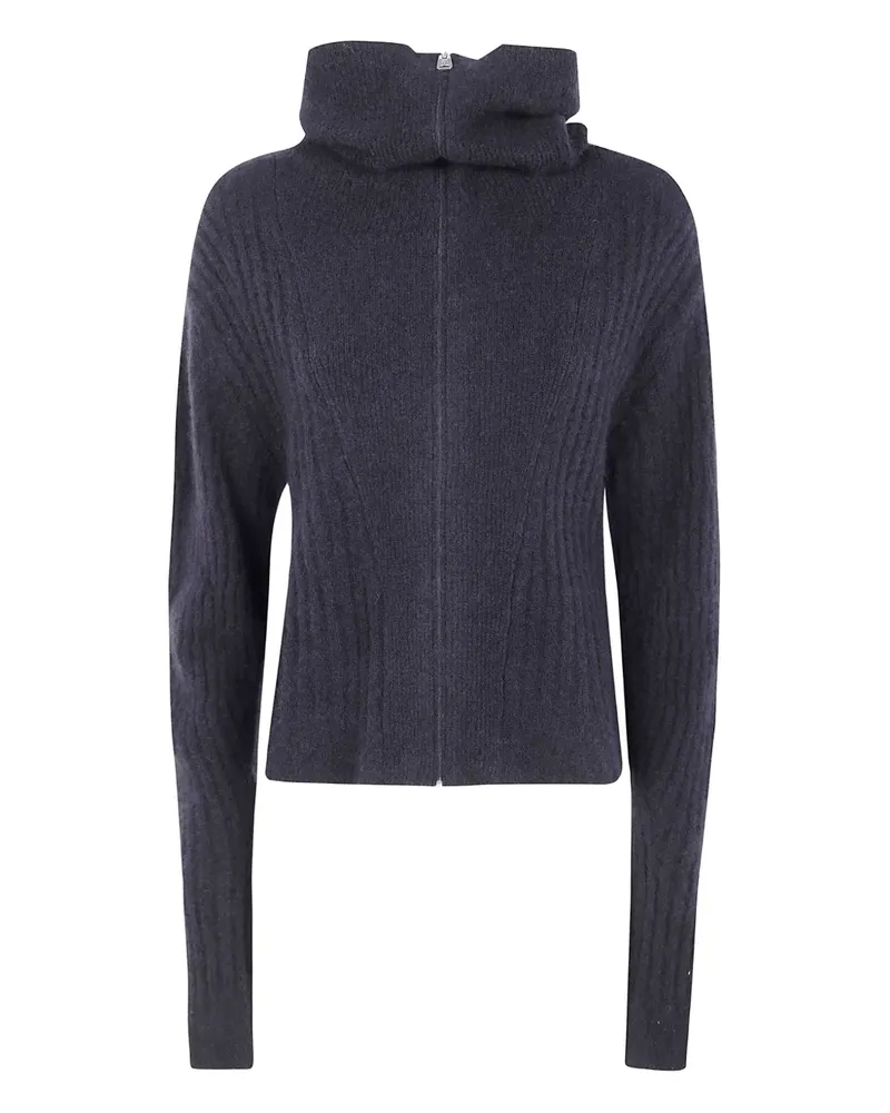 MRZ Cardigan mit Reißverschluss - Schwarz Schwarz