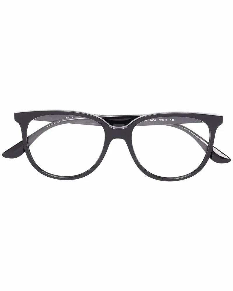 Ray Ban RB4378 Brille mit eckigem Gestell - Schwarz Schwarz