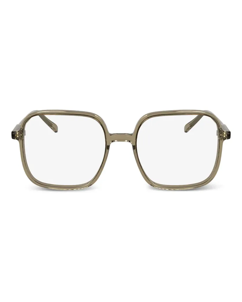Karl Lagerfeld Brille mit eckigem Gestell - Braun Braun