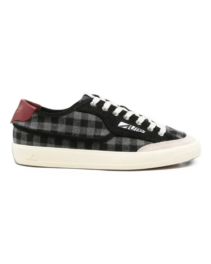 AUTRY Windscape Sneakers mit Check - Schwarz Schwarz