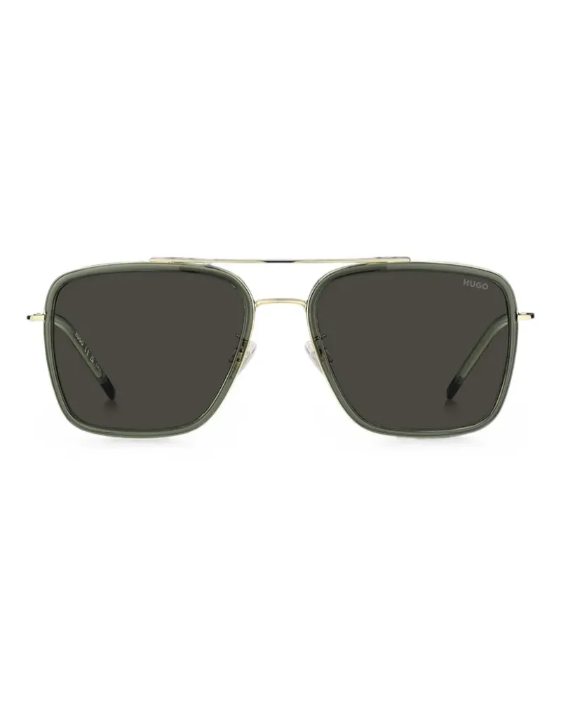 HUGO BOSS square-frame sunglasses - Gold Gold