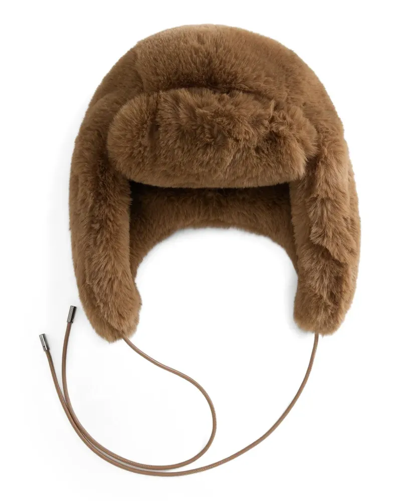 Woolrich Arctic Hut aus Faux Fur - Braun Braun