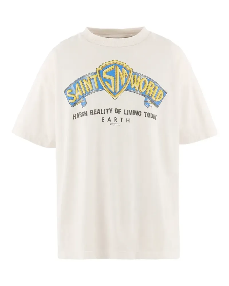 SAINT MXXXXXX graphic-print T-shirt - Weiß Weiß