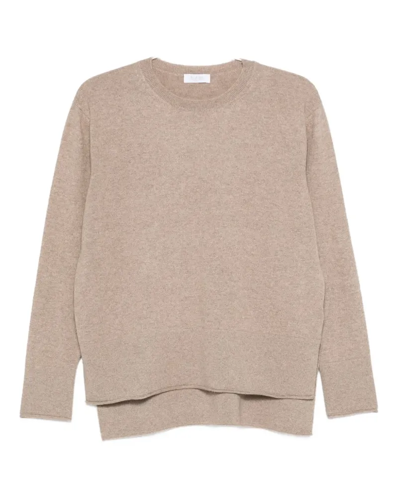 BARBA crew-neck sweater - Nude Nude