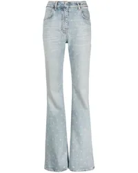 Givenchy Jeans mit Logo-Print Blau