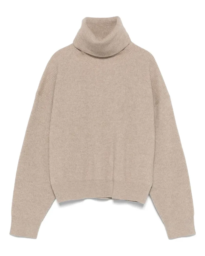 Brunello Cucinelli Pullover aus Schurwolle - Nude Nude