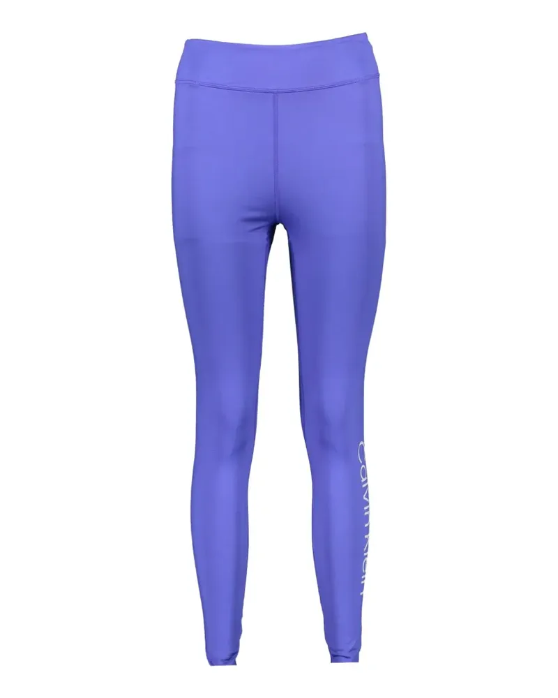 Calvin Klein logo-print leggings - Violett Violett