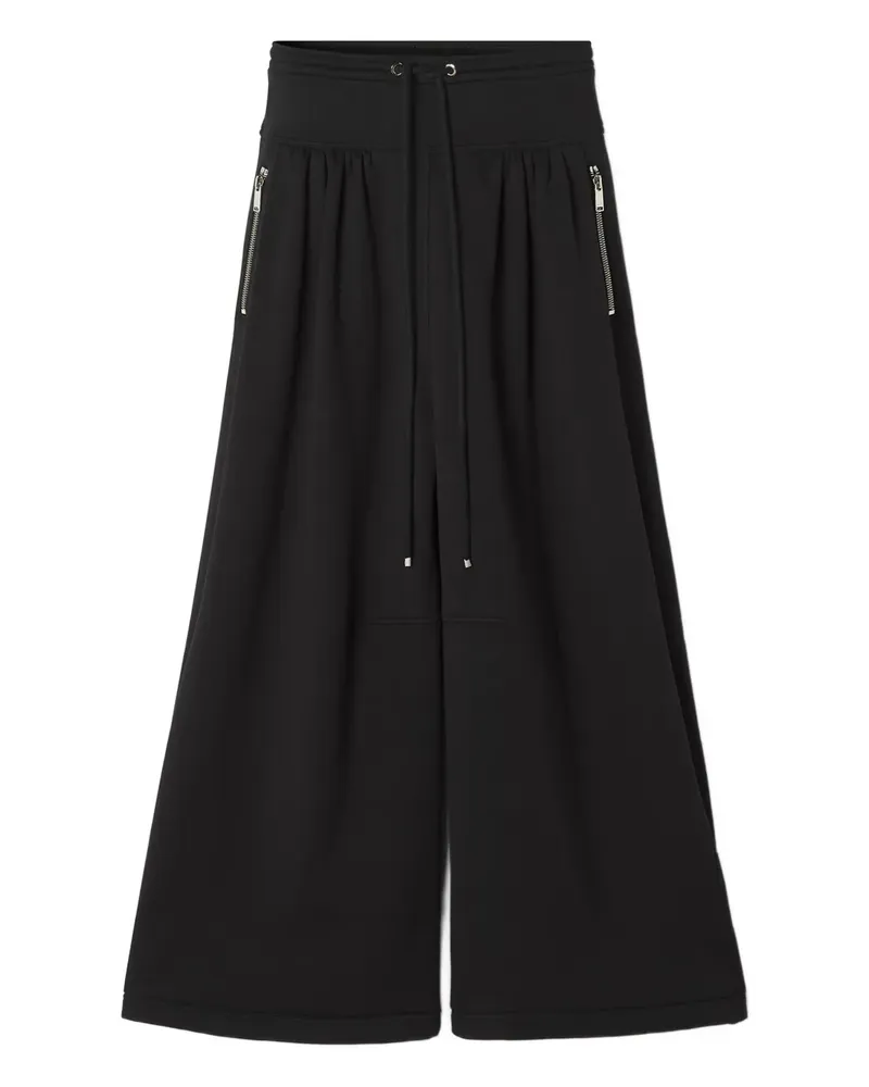 Lanvin Bundfaltenhose mit Kordelzug - Schwarz Schwarz