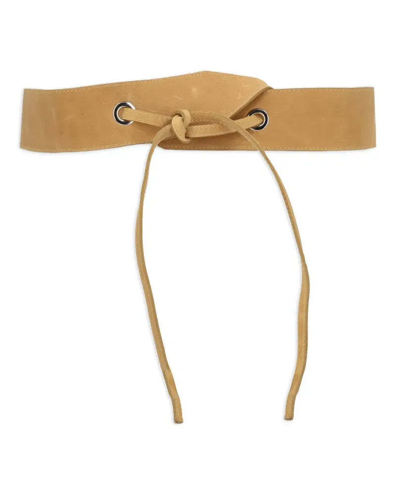 Paloma Wool Trot Gürtel mit Schleifenverschluss - Nude Nude