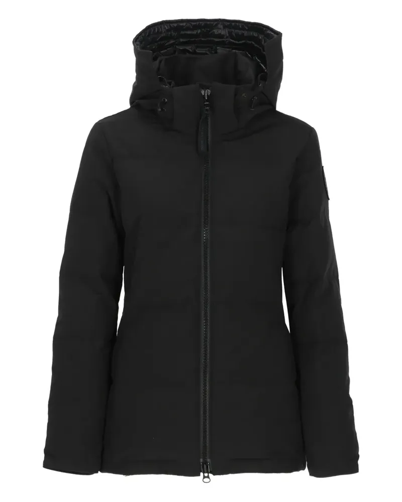 Canada Goose hooded zip-up jacket - Schwarz Schwarz