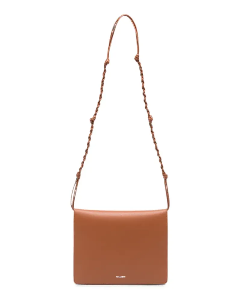Jil Sander medium Tangle messenger bag - Braun Braun
