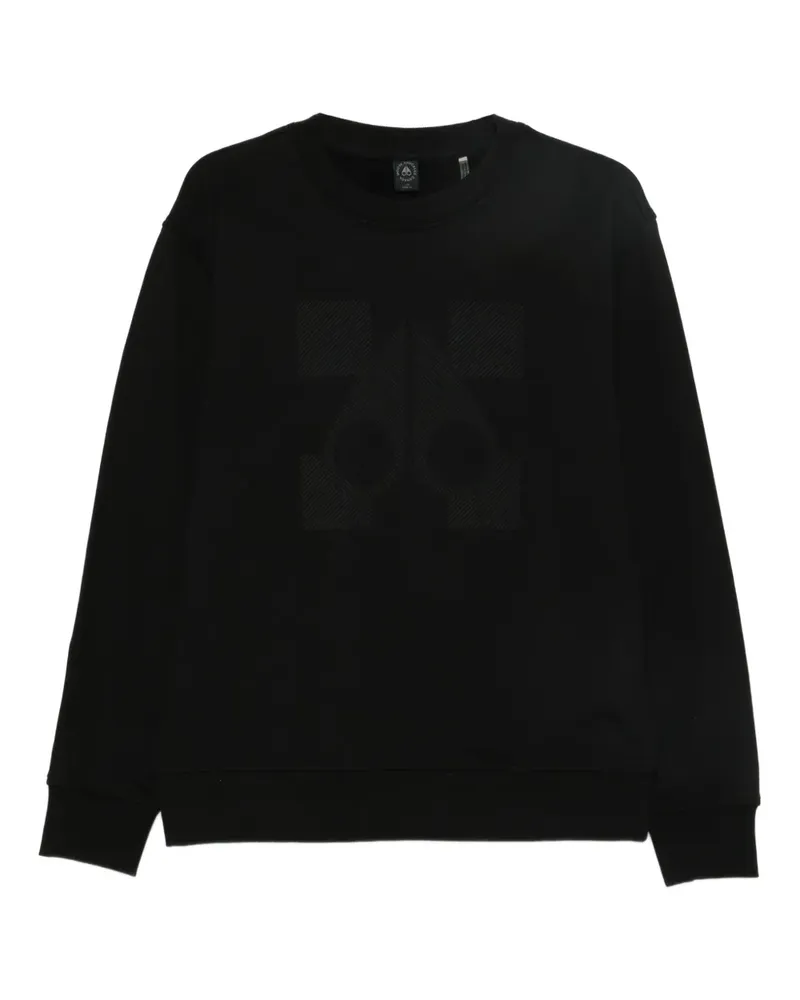 Moose Knuckles crew-neck sweatshirt - Schwarz Schwarz