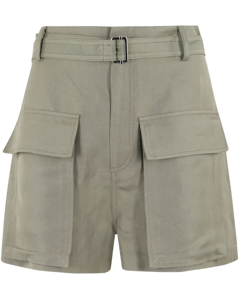 TELA Shorts mit Gürtel - Grün Grün
