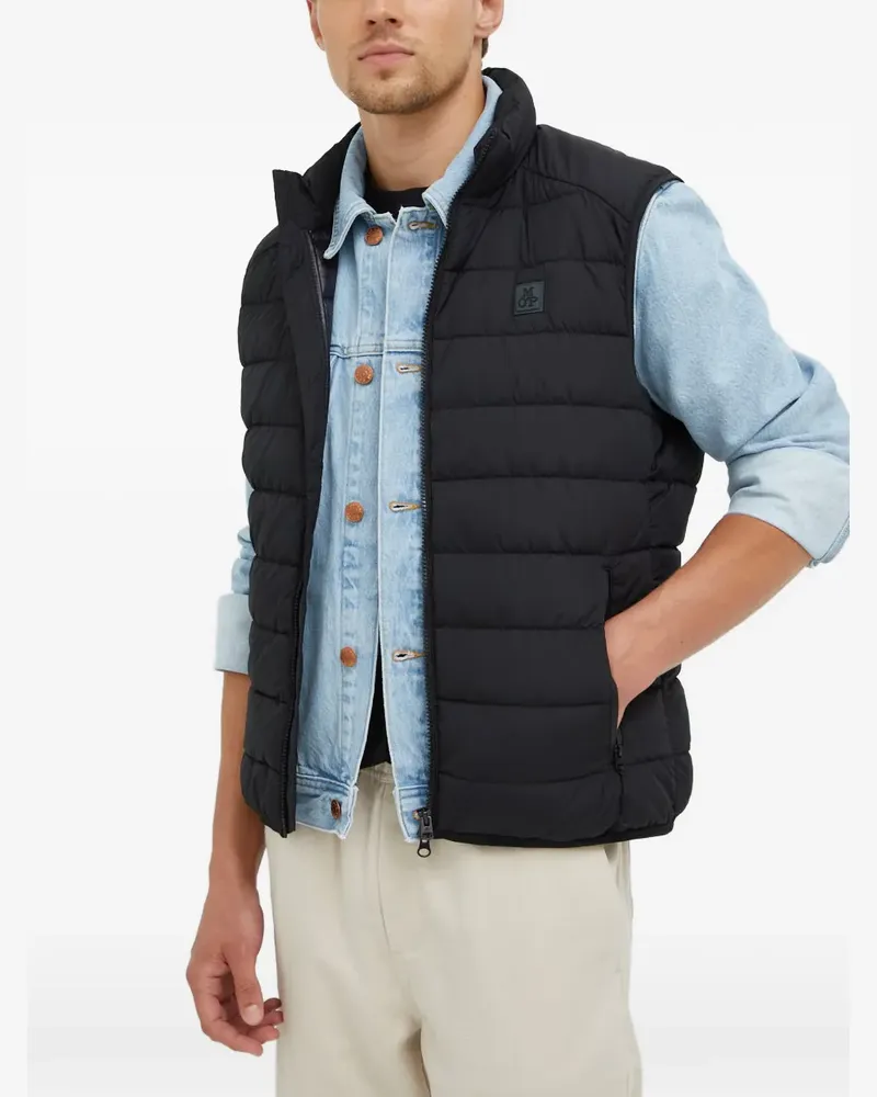 Marc O'Polo quilted gilet - Schwarz Schwarz