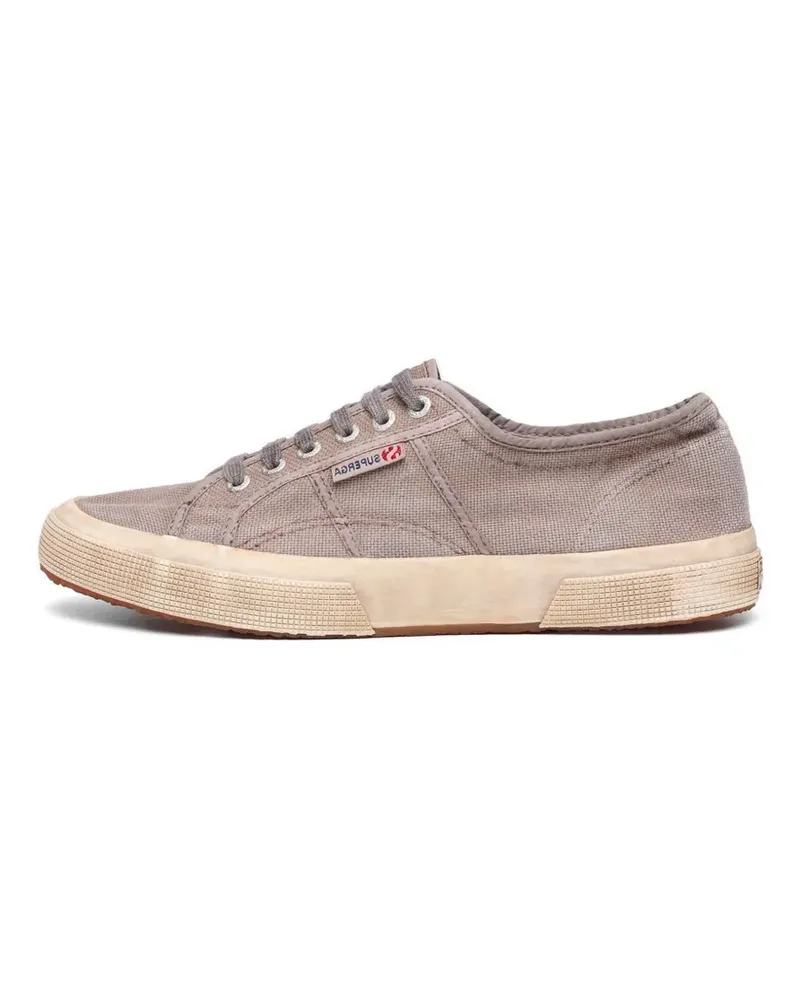 Superga 2750 cotton-canvas dyed sneakers - Grau Grau