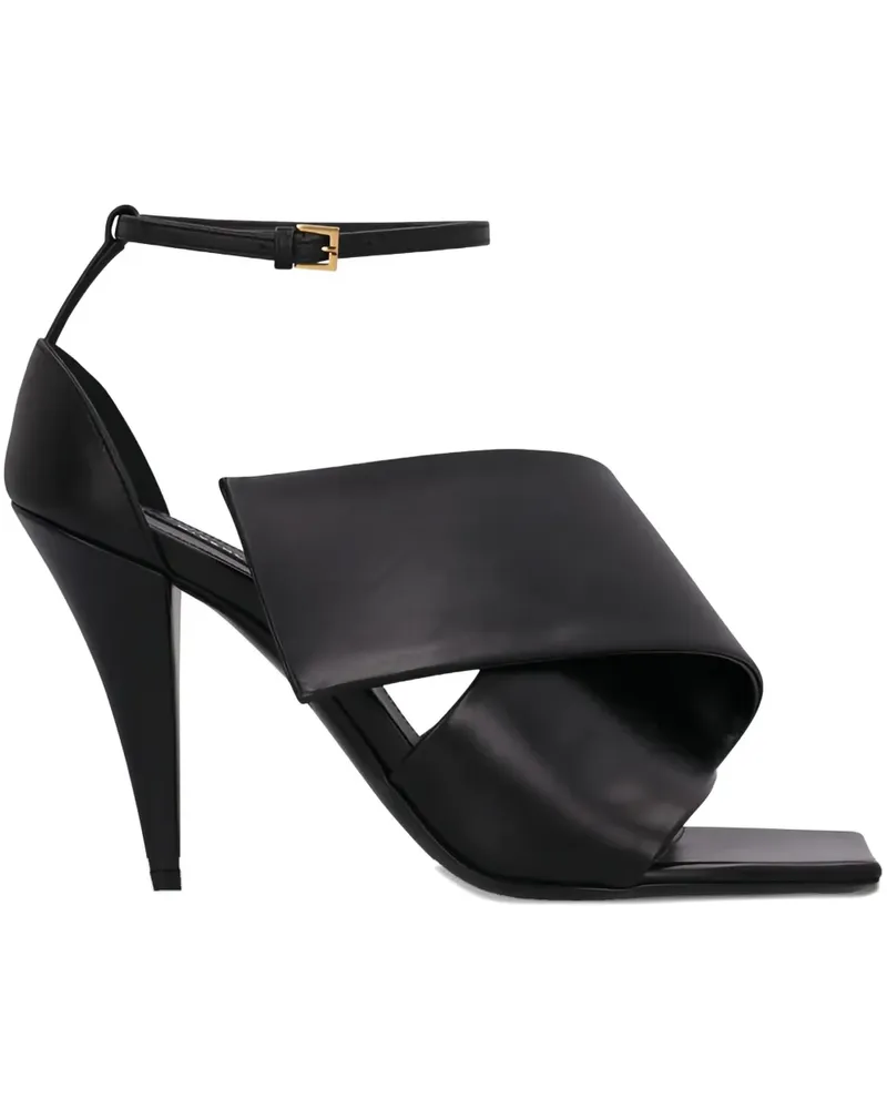 Givenchy Sandalen mit Knöchelriemen 100mm - Schwarz Schwarz