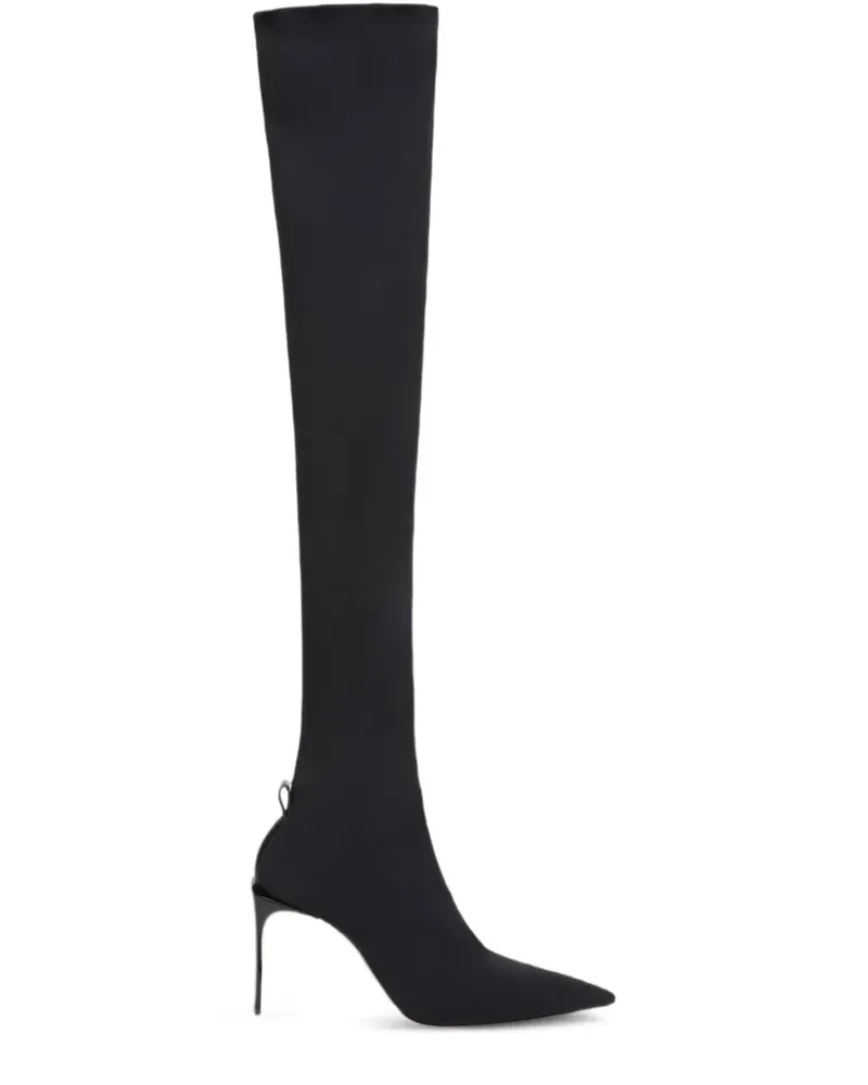 SPORTMAX Stiefel mit spitzer Kappe 90mm - Schwarz Schwarz