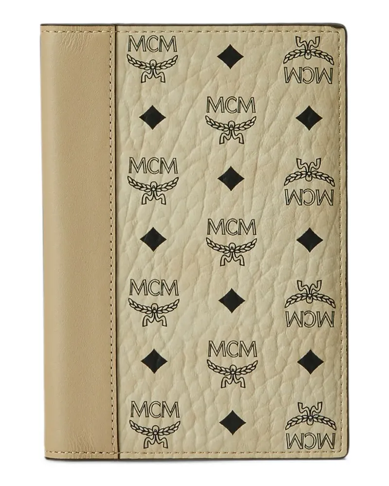 MCM Ottomar Visetos Pass-Etui - Nude Nude