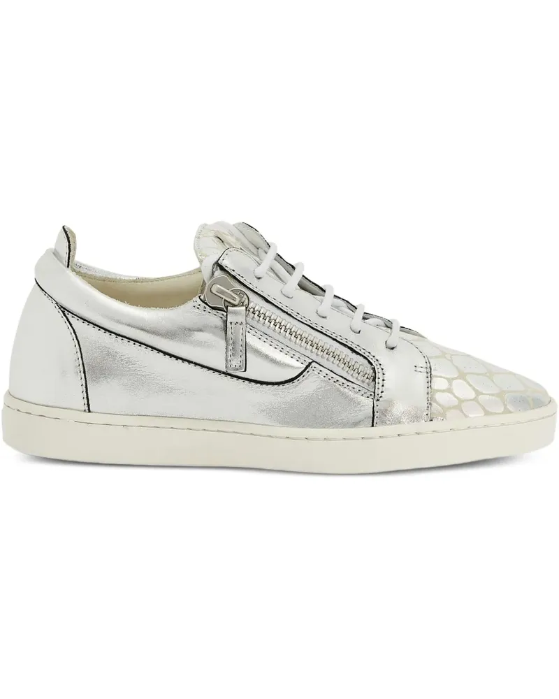 Giuseppe Zanotti Nicki Sneakers mit Reißverschluss - Grau Grau