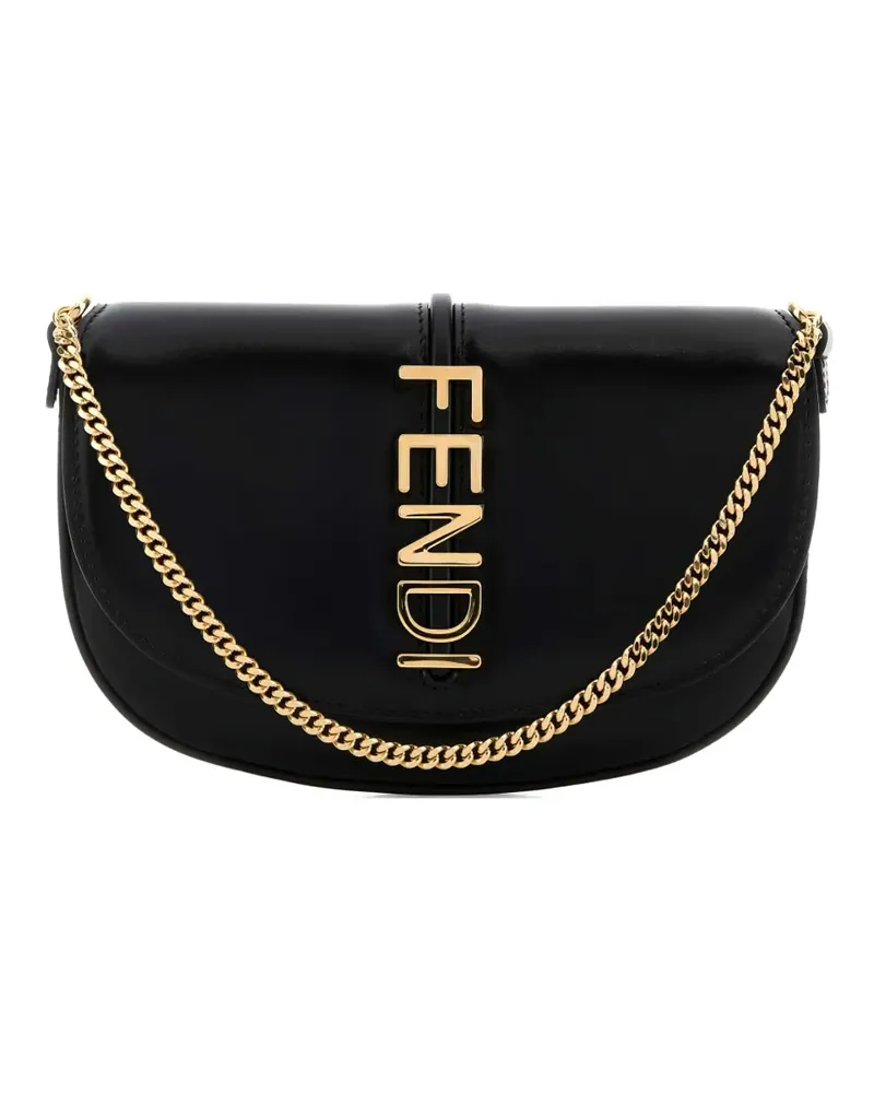 Fendi graphy Umhängetasche - Schwarz Schwarz