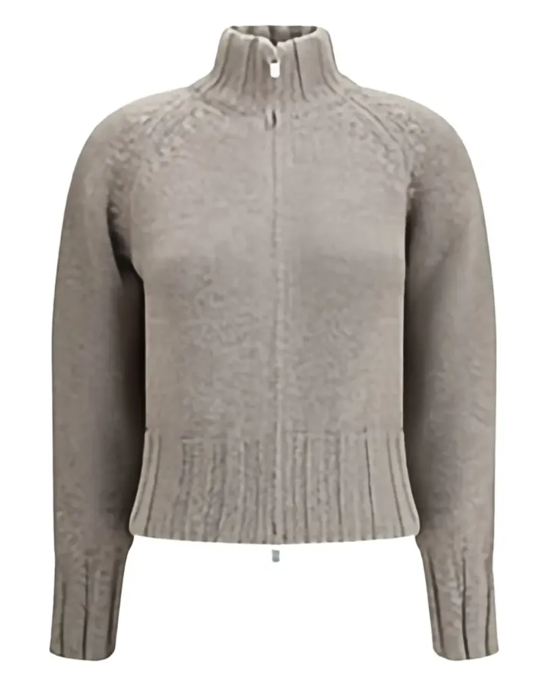 Magda Butrym Cardigan mit Rollkragen - Grau Grau