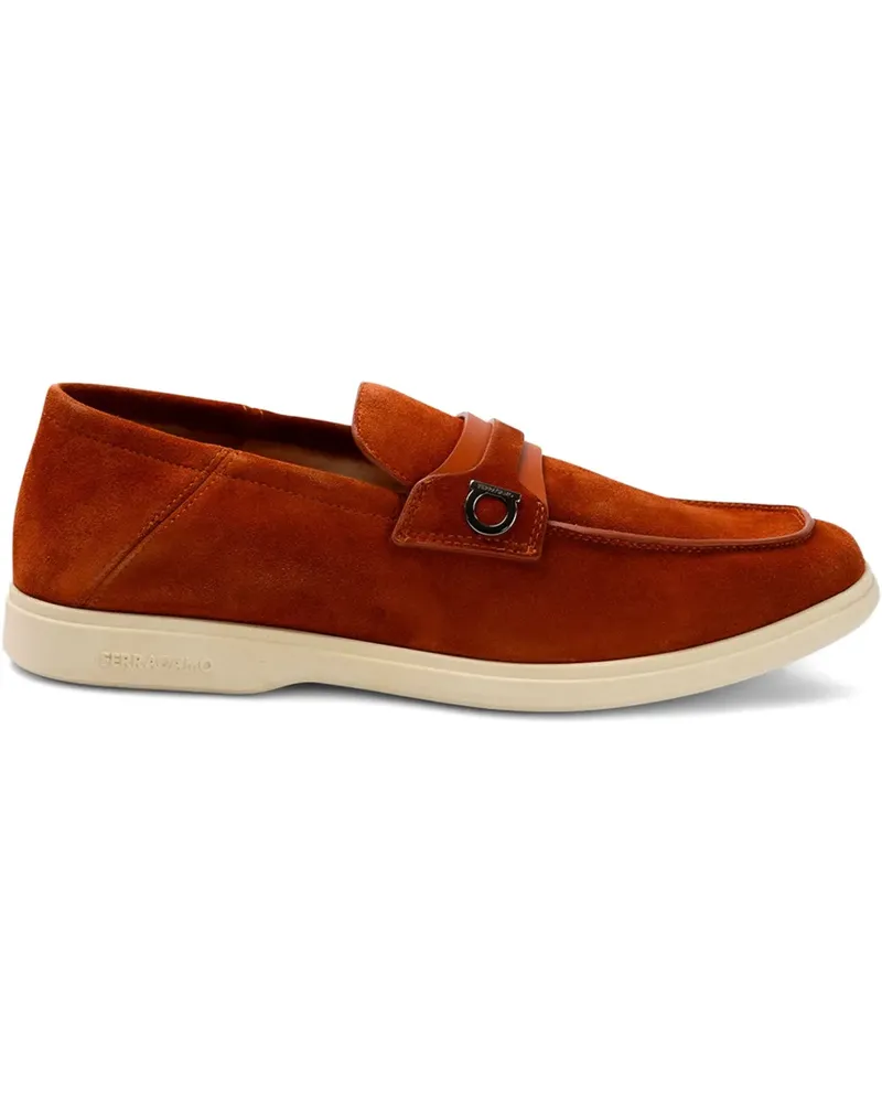 Ferragamo Klassische Penny-Loafer - Orange Orange