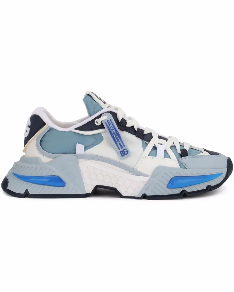 Dolce & Gabbana Airmaster Sneakers mit Kontrasteinsätzen - Blau Blau