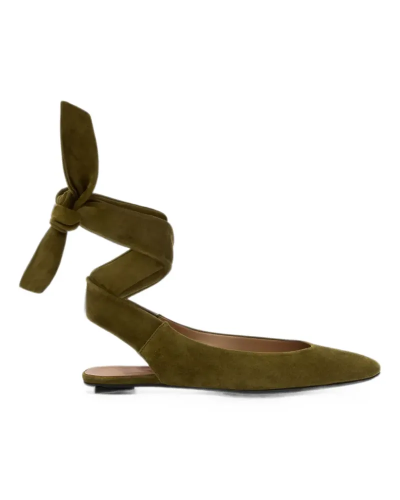 ATTICO Cloe Pumps mit Schnürung - Grün Grün